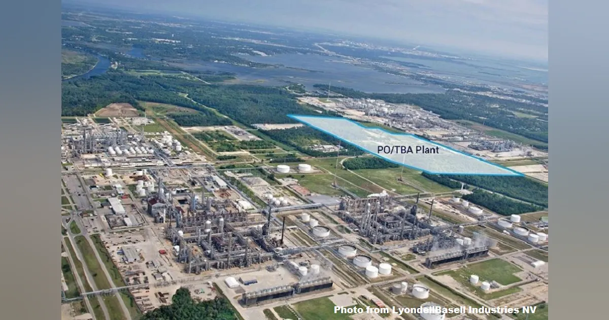 LyondellBasell starts construction on $2.4-billion Gulf Coast PO-TBA ...