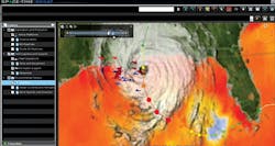 Crisis Oilrig Hurricane Crisis Oilrig Hurricane