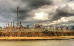 Fra Sapref Refinery In Durb Fra Sapref Refinery In Durb