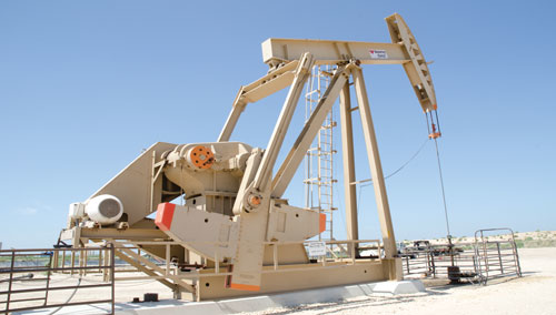PUMP JACK in Swift's South Texas operation.