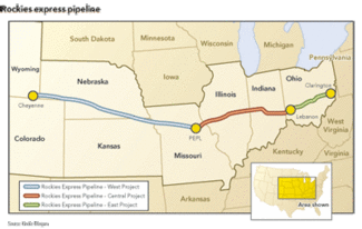 Kinder Sempra secure commitments for Rockies Express Oil