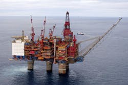 Un Statoil Gullfaks Rig Un Statoil Gullfaks Rig