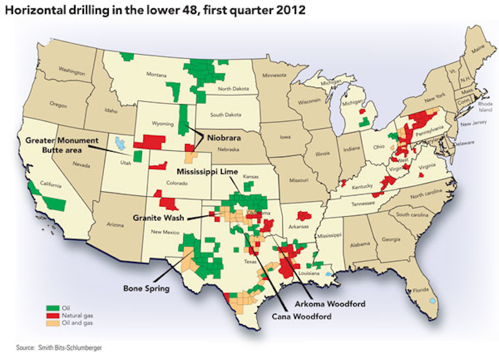 An oil revolution is taking place in the US West and Mid-Continent ...