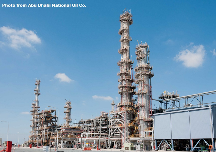 Adnoc Commissions Pdh Unit At Ruwais Integrated Complex Oil Gas Journal