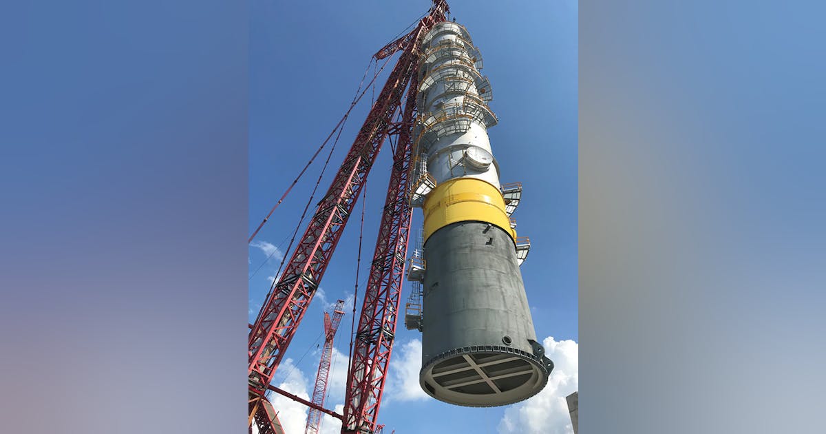 Shell unit advances construction at Appalachian ethylene complex | Oil ...