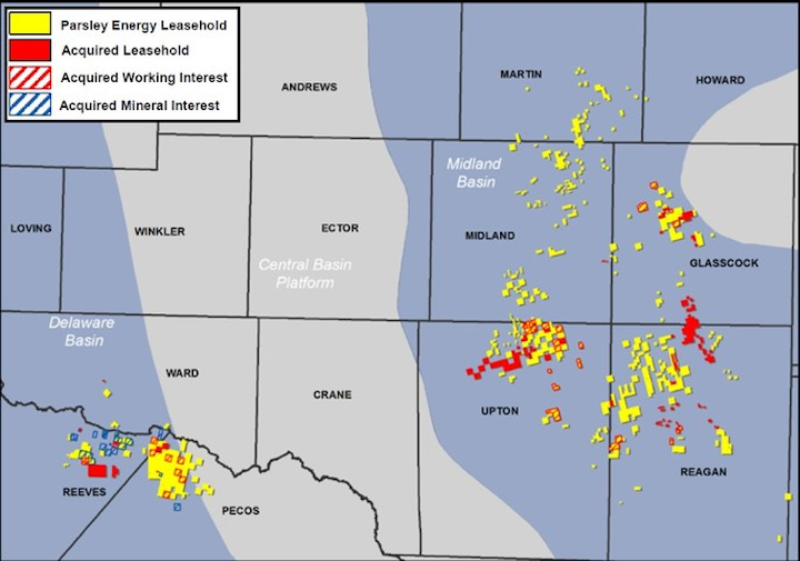 Parsley continues Midland, Delaware basin expansions in multiple deals