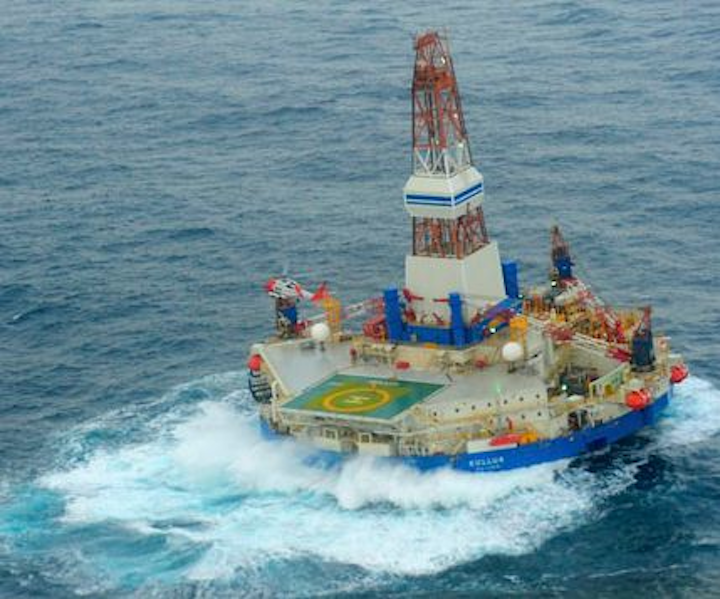 Kulluk conical drilling unit