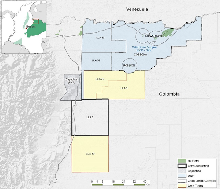 Gran Tierra acquires assets in Putumayo, Llanos basins | Oil & Gas Journal