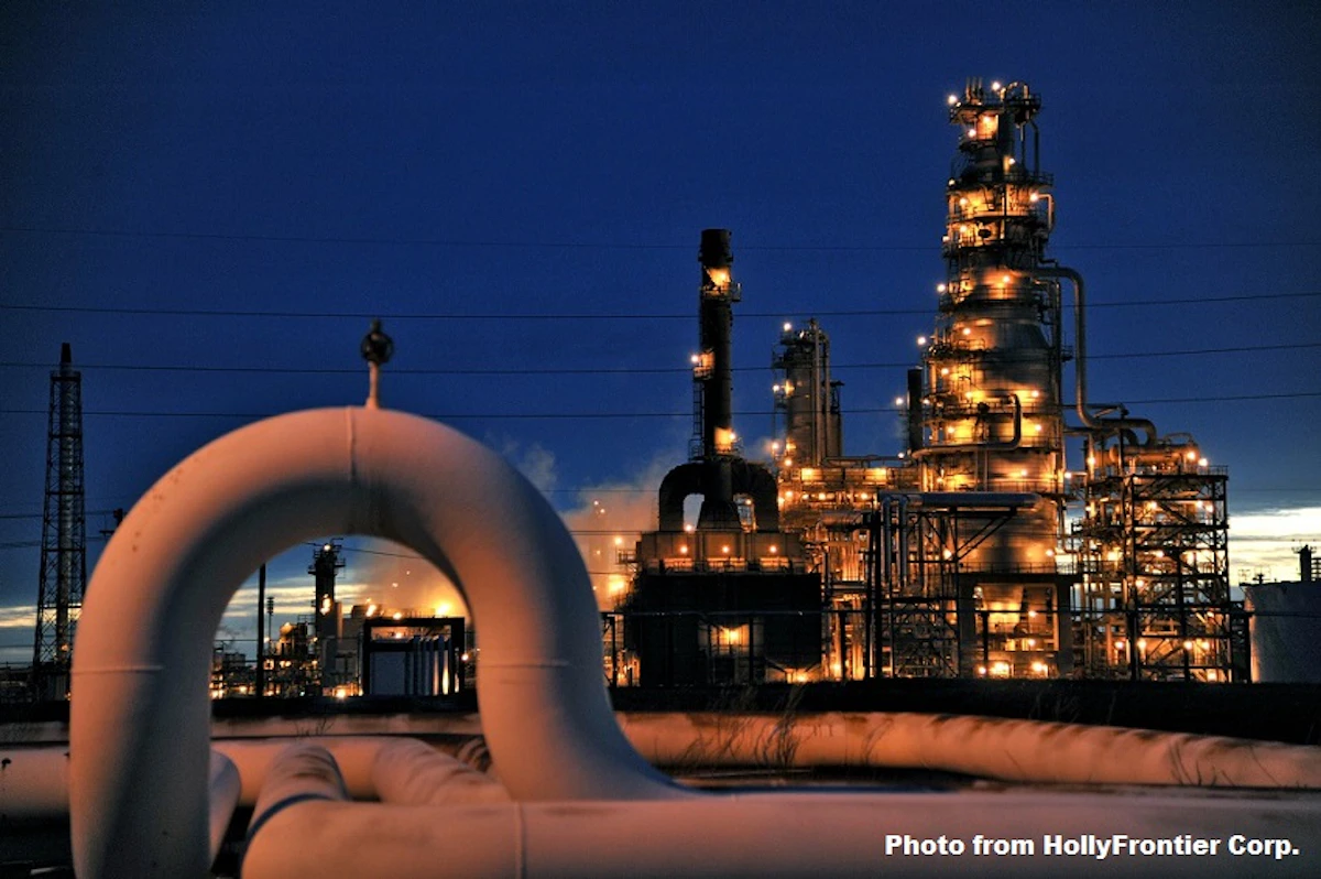 Hollyfrontier Wraps Unplanned Maintenance At El Dorado Refinery