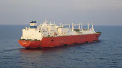 Excelerate Energy LP's Excalibur LNG carrier Excelerate Energy LP's Excalibur LNG carrier