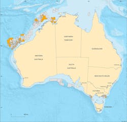 190801 Australia Offshore Map
