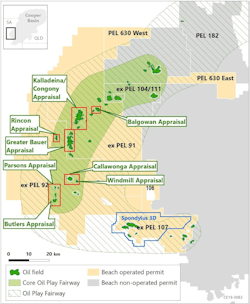 Beach’s Western Flank oil activity plans for the Western Flank of the Cooper basin in South Australia for FY20. Beach’s Western Flank oil activity plans for the Western Flank of the Cooper basin in South Australia for FY20.