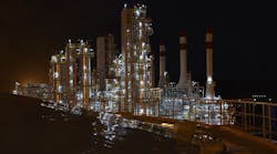 PAO Novatek subsidiary OOO Novatek-Ust-Luga let a contract to Haldor Topsoe AS to supply proprietary technology for hydrogen production as part of a hydrocracking complex upgrade to be completed at its 120,500-b/d gas condensate fractionation and transshipment refinery at the port of Ust-Luga on the Baltic Sea in Russia. When the hydrocracking complex is completed in mid-2020, Novatek-Ust-Luga will increase production of kerosine, diesel, and naphtha due to deep conversion of atmospheric residue after distillation of stable gas condensate (OGJ Online, Dec. 6, 2018). PAO Novatek subsidiary OOO Novatek-Ust-Luga let a contract to Haldor Topsoe AS to supply proprietary technology for hydrogen production as part of a hydrocracking complex upgrade to be completed at its 120,500-b/d gas condensate fractionation and transshipment refinery at the port of Ust-Luga on the Baltic Sea in Russia. When the hydrocracking complex is completed in mid-2020, Novatek-Ust-Luga will increase production of kerosine, diesel, and naphtha due to deep conversion of atmospheric residue after distillation of stable gas condensate (OGJ Online, Dec. 6, 2018).