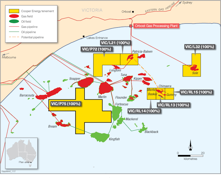 190905 Cooper Bass Strait Map