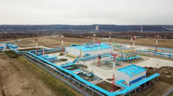 Gas metering station near Blagoveshchensk.