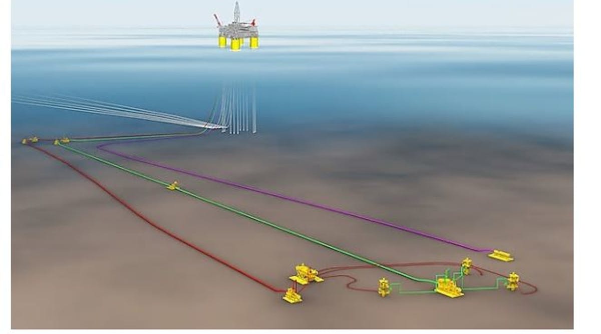 PowerNap is a subsea tieback to the Olympus production hub (Fig. 2).