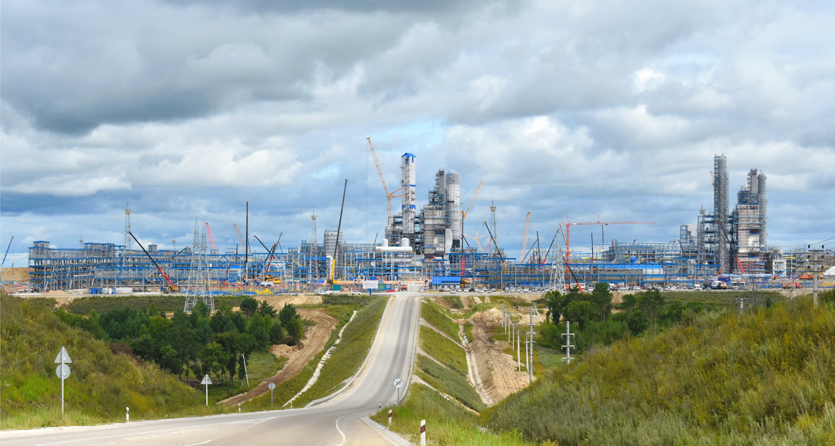 Gazprom Secures Financing For Amur Gas Processing Plant Oil Gas Journal