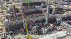Sasol’s LCCP, an integrated ethane cracker and downstream derivatives complex in Westlake, La.