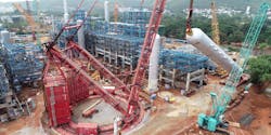 HPCL installed the first and second-stage reactors of the full-conversion hydrocracker unit for its Visakh refinery modernization project on June 18 and June 11, 2019, respectively. HPCL installed the first and second-stage reactors of the full-conversion hydrocracker unit for its Visakh refinery modernization project on June 18 and June 11, 2019, respectively.