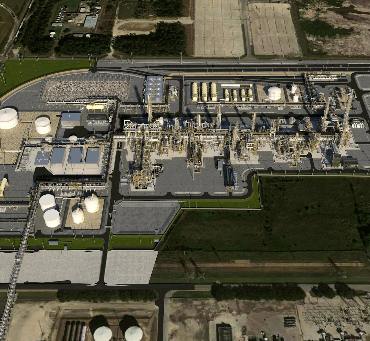 LyondellBasell surpasses 30 completion on Gulf Coast POTBA plant