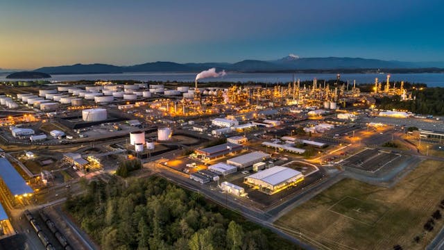 Royal Dutch Shell Puget Sound refinery