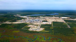 Located on the Cold Lake Air Weapons Range, about 330 km northeast of Edmonton, Cenovus Energy's Foster Creek project uses steam-assisted gravity drainage to drill wells, inject steam at a low-pressure and pump oil to the surface.