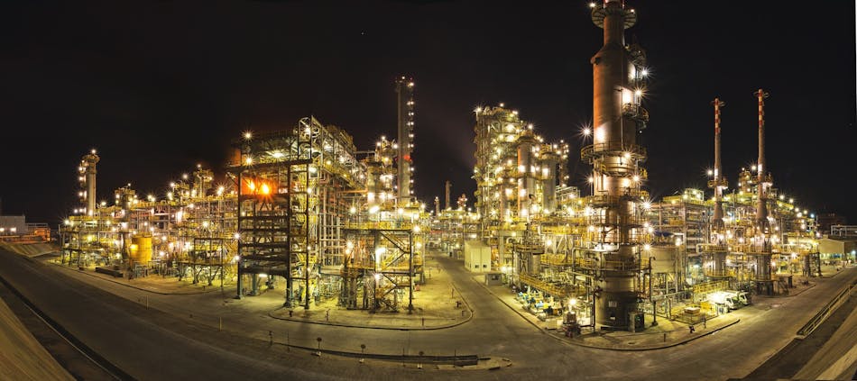 Petron Corp.&apos;s 180,000-b/d Bataan refinery at Limay, about 150 km southwest of Manila.