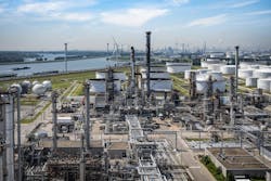 Gunvor Petroleum Rotterdam BV&apos;s Rotterdam refinery.