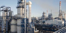 PJSC Gazprom Neft&apos;s 430,000-b/d Omsk refinery in Western Siberia.