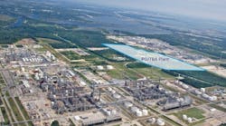 Site of LyondellBasell propylene oxide (PO) and tertiary butyl alcohol (TBA) plant in Channelview, Tex. Site of LyondellBasell propylene oxide (PO) and tertiary butyl alcohol (TBA) plant in Channelview, Tex.