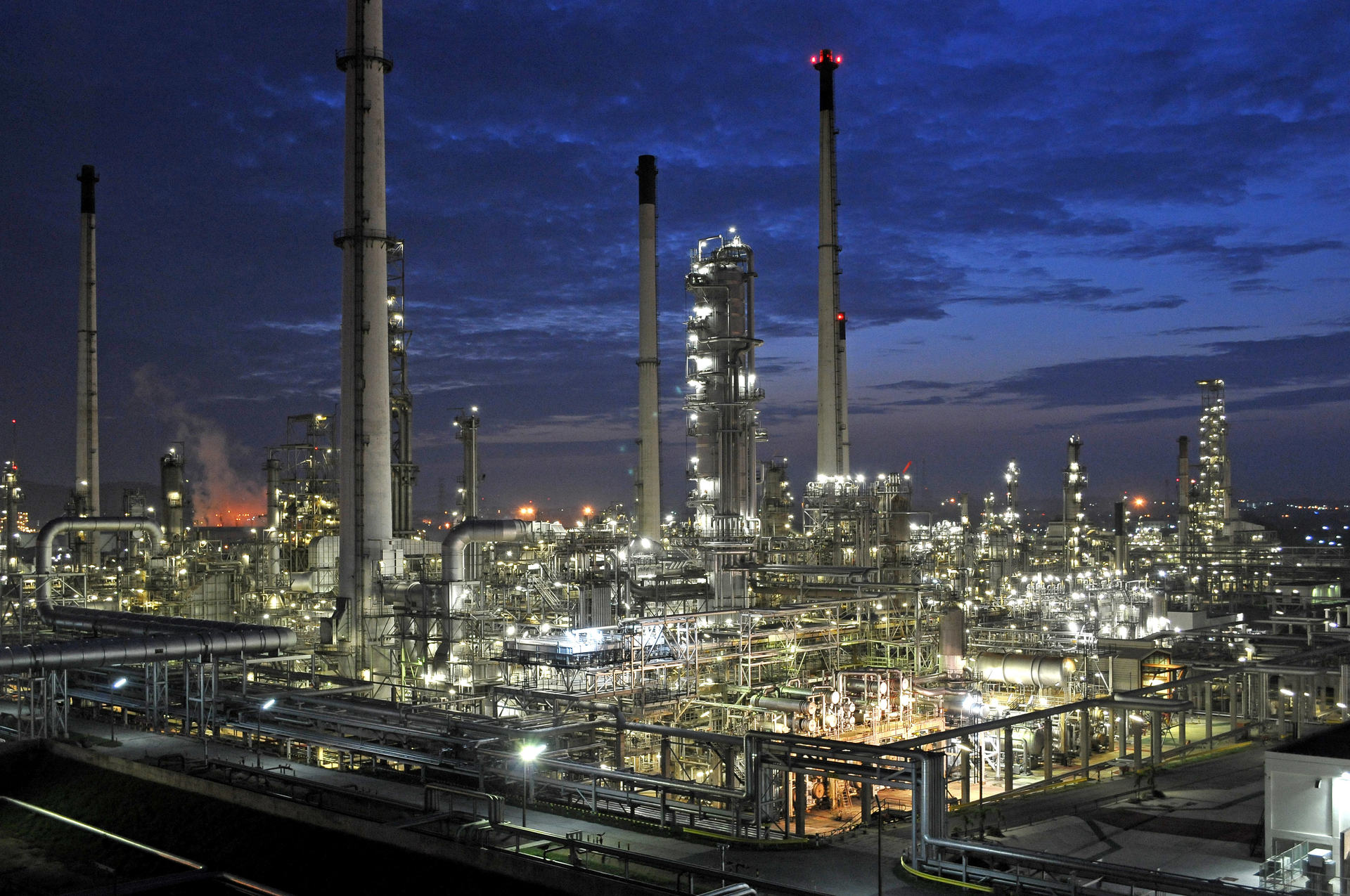 Thai Oil's Sriracha refinery in eastern Thailand&rsquo;s Chonburi province.