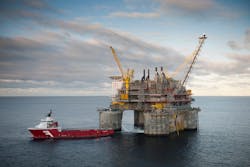 Troll B platform Troll B platform