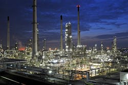 Thai Oil’s Sriracha refinery in eastern Thailand’s Chonburi province. Thai Oil’s Sriracha refinery in eastern Thailand’s Chonburi province.