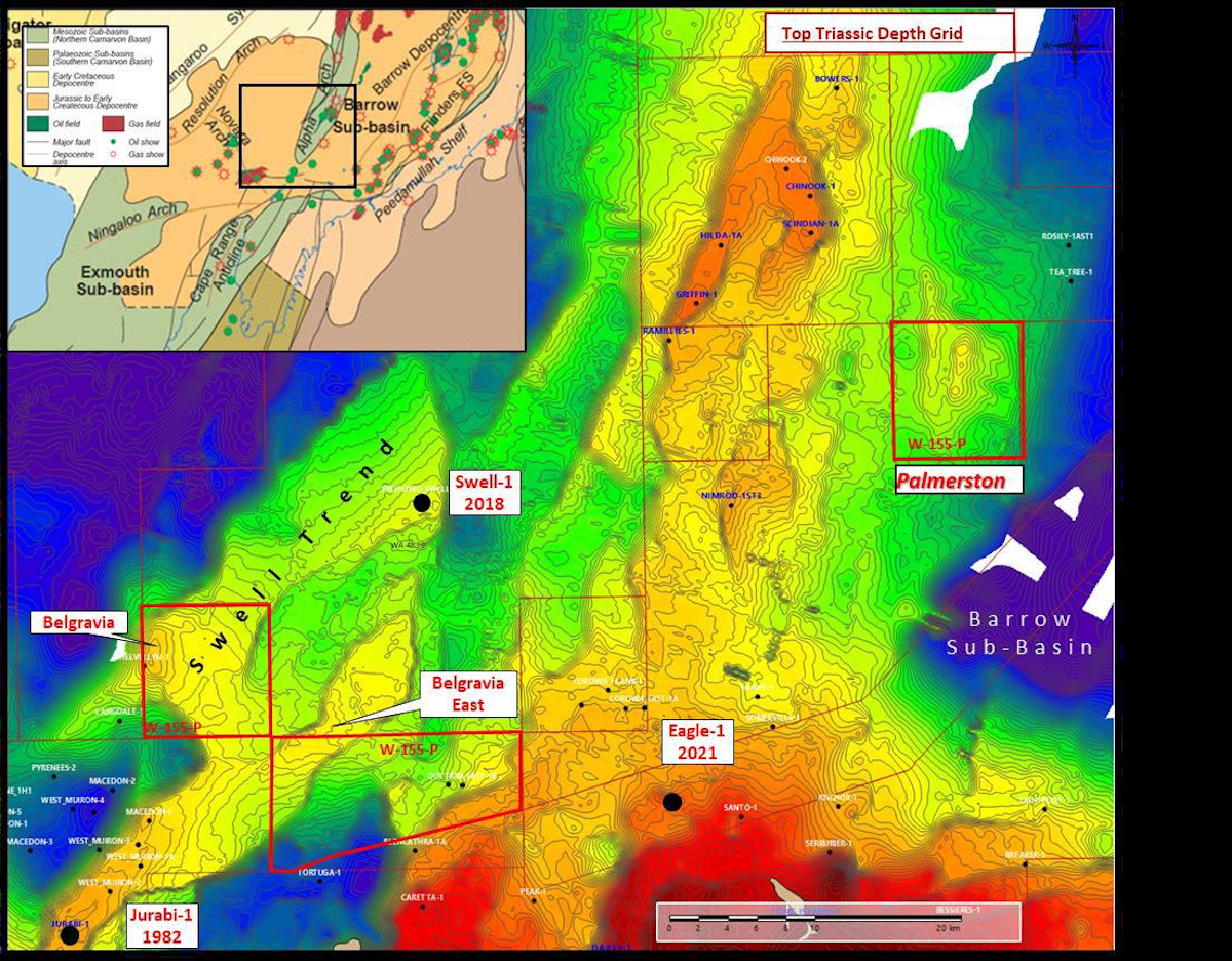 Carnarvon Petroleum increases interest in Belgravia prospect off WA