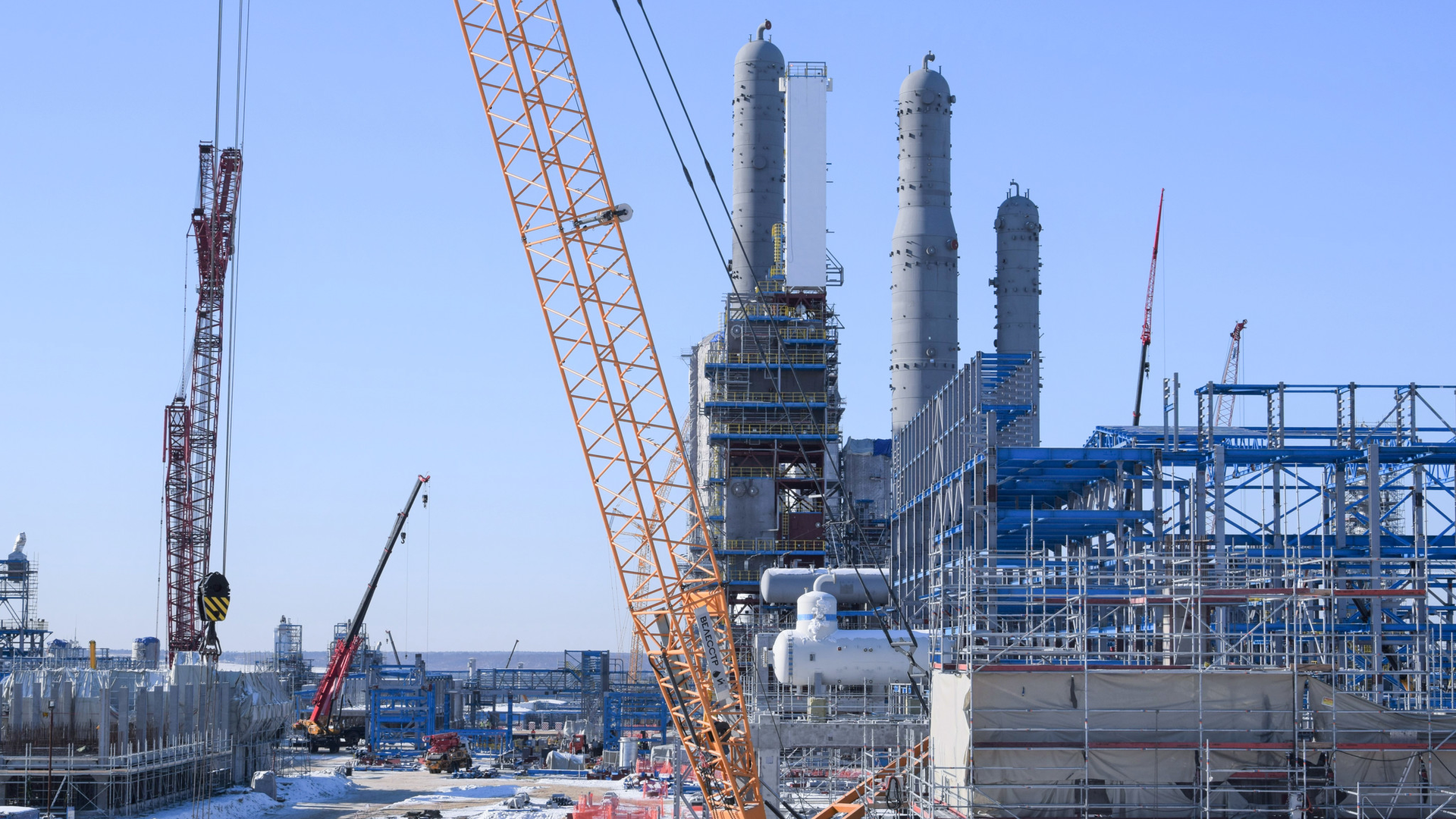 OOO Gazprom Pererabotka Blagoveshchensk&rsquo;s 42 billion-cu m/year grassroots Amur natural gas processing plant near Svobodny in Russia&rsquo;s far-east Amur region.