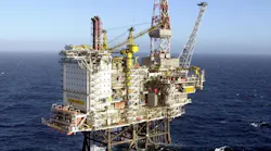 Gyda platform is in 66 m water depth between Ula and Ekofisk fields in the North Sea.