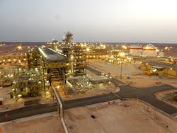 Touat gas plant in Algeria’s Sbaa basin. Touat gas plant in Algeria’s Sbaa basin.