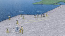 Power from shore to the Utsira High and Sleipner field center. Power from shore to the Utsira High and Sleipner field center.