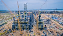 Sulzer has been selected as the sole supplier of column internals, packings and trays for the world&rsquo;s largest single train refinery at Dangote complex.