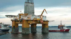 The Deepsea Atlantic drilling rig.
