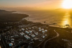 Pilipinas Shell Petroleum Corp. Tabangao refinery. Pilipinas Shell Petroleum Corp. Tabangao refinery.