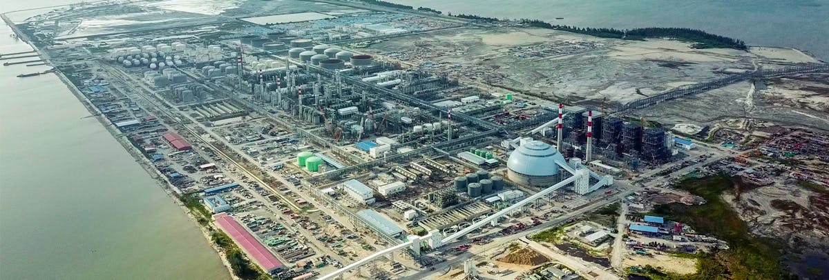 Hengyi Industries&apos;s Pulau Muara Besar Refinery, Brunei