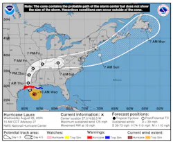 200826 Hurricane Laura Cone Map 8 26 2020 10am 5f46a9c3b4394 200826 Hurricane Laura Cone Map 8 26 2020 10am 5f46a9c3b4394