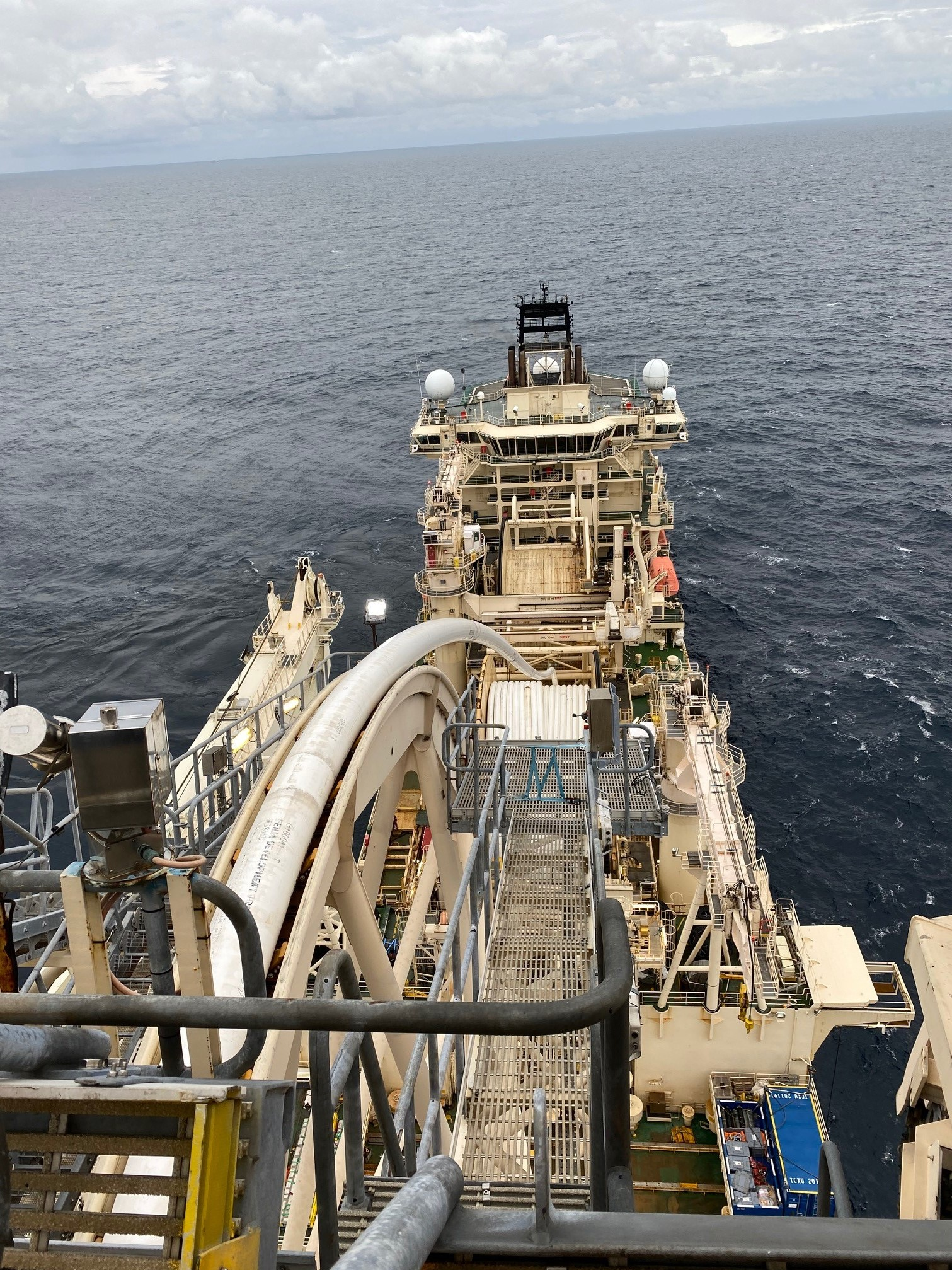 Neptune Energy begins installation of a heated subsea production pipeline in the North Sea.