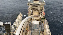 Neptune Energy begins installation of a heated subsea production pipeline in the North Sea.