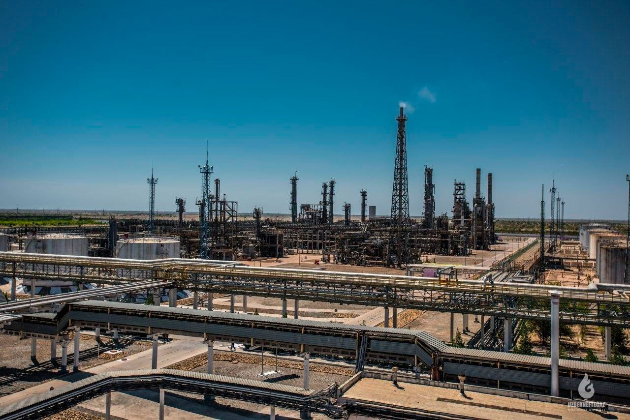 JSC Uzbekneftegaz Bukhara refinery.