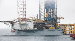The Noble Lloyd Noble drilling rig.