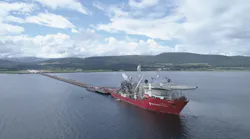 TechnipFMC’s Apache II vessel was deployed to start pipe-in-pipe installation for Neptune Energy's Seagull development.