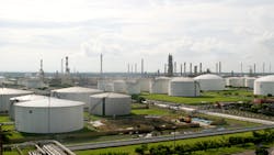 PT Pertamina&apos;s Cilacap refinery in Central Java.