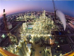 Qatar Petroleum&apos;s 137,000-b/d refinery in Mesaieed Industrial City, about 40 km south of Doha, Qatar.